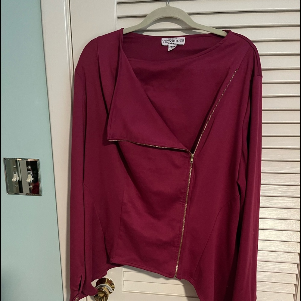 Cranberry Zip-up Jacket